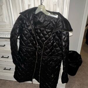 Michael Kors Women's Black Quilted puffer Jacket
